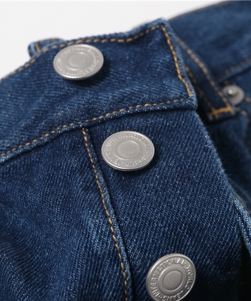 WEGO（ウィゴー）の「WEGO/フライボタンリメイクAラインスカート（デニムスカート・レディース・マルチ/インディゴブルー/ダークインディゴブルー/その他2/その他4/その他3・FREE）」の18枚目の写真