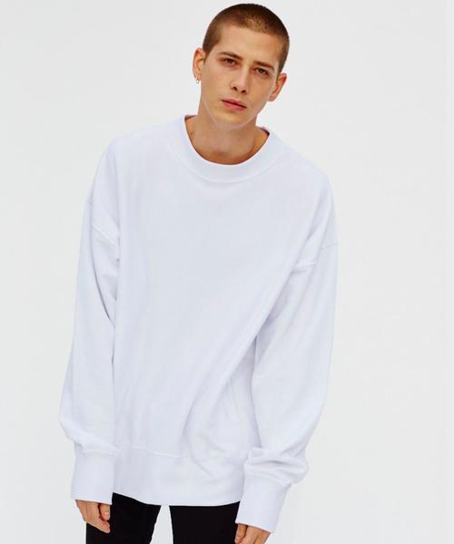 Champion(チャンピオン)の「<Champion×monkey time> ∴ REVERSE WEAVE MK/NECK/スウェット(スウェット・メンズ・ホワイト/ネイビー/ブラック・SMALL/X-LARGE/LARGE/MEDIUM)」の13枚目の写真