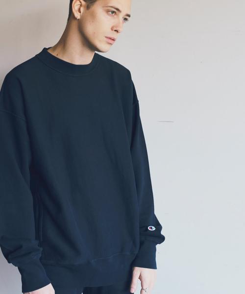 Champion(チャンピオン)の「<Champion×monkey time> ∴ REVERSE WEAVE MK/NECK/スウェット(スウェット・メンズ・ホワイト/ネイビー/ブラック・SMALL/X-LARGE/LARGE/MEDIUM)」の17枚目の写真