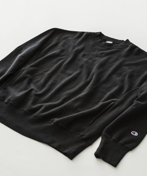 Champion(チャンピオン)の「<Champion×monkey time> ∴ REVERSE WEAVE MK/NECK/スウェット(スウェット・メンズ・ホワイト/ネイビー/ブラック・SMALL/X-LARGE/LARGE/MEDIUM)」の8枚目の写真