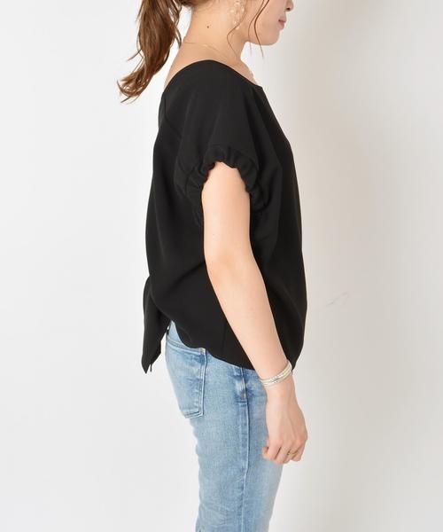 Prefer SHIPS(プリファーシップス)の「Prefer SHIPSバックリボンブラウス◇(シャツ/ブラウス・レディース・ベージュ/ブラック・ONE SIZE)」の5枚目の写真