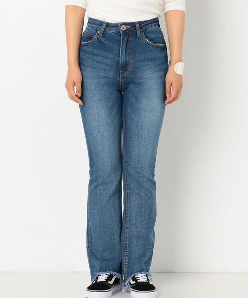 Another Edition(アナザーエディション)の「BOOTS CUTデニムパンツ ◆(デニムパンツ・レディース・ライトブルー/コバルトブルー・MEDIUM/SMALL)」の13枚目の写真