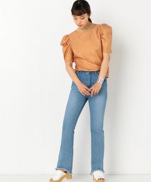 Another Edition(アナザーエディション)の「BOOTS CUTデニムパンツ ◆(デニムパンツ・レディース・ライトブルー/コバルトブルー・MEDIUM/SMALL)」の15枚目の写真