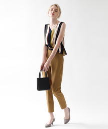 ベーシックストレートパンツ