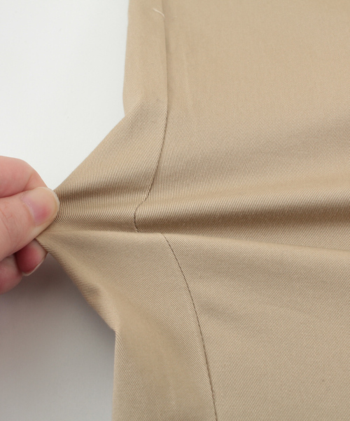 titivate（ティティベイト）の「ベーシックストレートパンツ（その他パンツ・レディース・ベージュ/ライトグレー/カーキ/ブラック/ライトベージュ/アイボリー・S/L/M）」の9枚目の写真