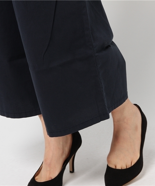 Moname（モナーム）の「Moname コンビネゾン サロペット   41162374（ワンピース・レディース・ネイビー/ブラウン・S/M）」の11枚目の写真