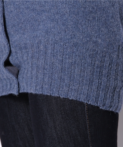 BEAUTY&YOUTH UNITED ARROWS（ビューティーアンドユースユナイテッドアローズ）の「BY JOHN TULLOCK クルーネックカーディガン ◆（カーディガン/ボレロ・レディース・ナチュラル/ダークブラウン/レッド/ロイヤルブルー・フリー）」の9枚目の写真