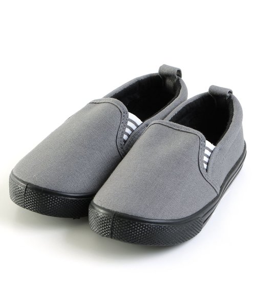 Ampersand（アンパサンド）の「トドラースリッポン（スリッポン・キッズ・ブラック/マスタード/ネイビー/ピンク/グレー/カーキ・18/20/17/21/16/19）」の3枚目の写真