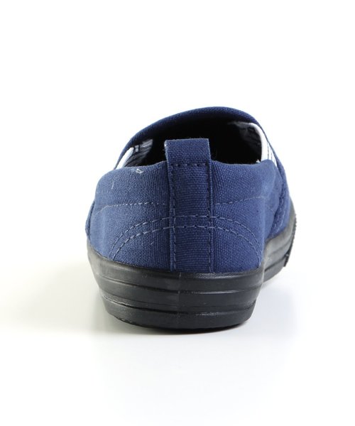 Ampersand（アンパサンド）の「トドラースリッポン（スリッポン・キッズ・ブラック/マスタード/ネイビー/ピンク/グレー/カーキ・18/20/17/21/16/19）」の8枚目の写真