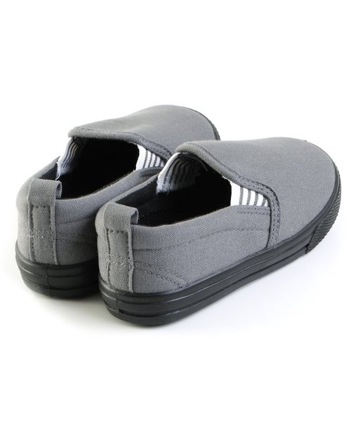 Ampersand（アンパサンド）の「トドラースリッポン（スリッポン・キッズ・ブラック/マスタード/ネイビー/ピンク/グレー/カーキ・18/20/17/21/16/19）」の11枚目の写真