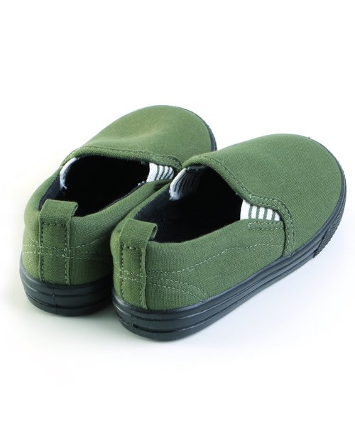 Ampersand（アンパサンド）の「トドラースリッポン（スリッポン・キッズ・ブラック/マスタード/ネイビー/ピンク/グレー/カーキ・18/20/17/21/16/19）」の12枚目の写真