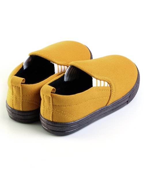 Ampersand（アンパサンド）の「トドラースリッポン（スリッポン・キッズ・ブラック/マスタード/ネイビー/ピンク/グレー/カーキ・18/20/17/21/16/19）」の13枚目の写真