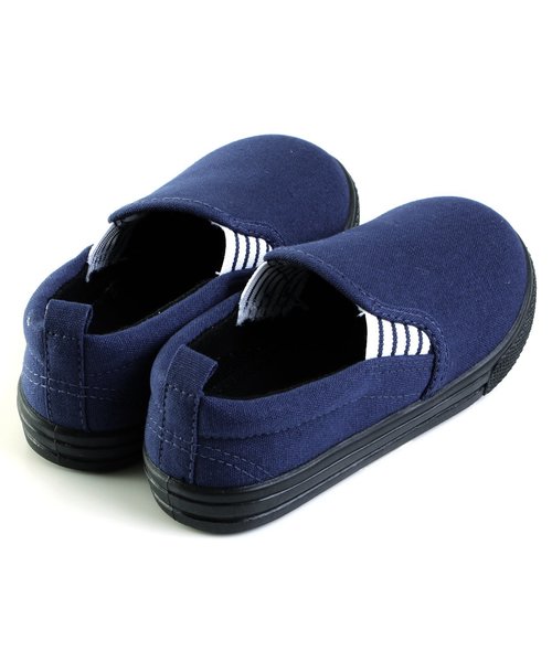 Ampersand（アンパサンド）の「トドラースリッポン（スリッポン・キッズ・ブラック/マスタード/ネイビー/ピンク/グレー/カーキ・18/20/17/21/16/19）」の14枚目の写真