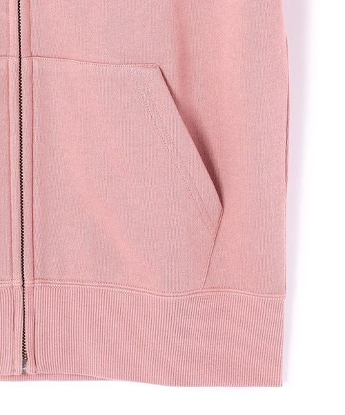 Champion（チャンピオン）の「【Champion】プレーンスウェットジップパーカー（パーカー・レディース・キナリ/パープル/ネイビー/グレー/ピンク/イエロー・MEDIUM/LARGE/SMALL）」の11枚目の写真