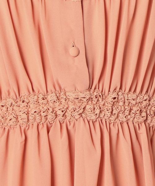 Another Edition(アナザーエディション)の「シフォンレースOP ◆(ワンピース・レディース・オレンジ/モカ・FREE)」の12枚目の写真