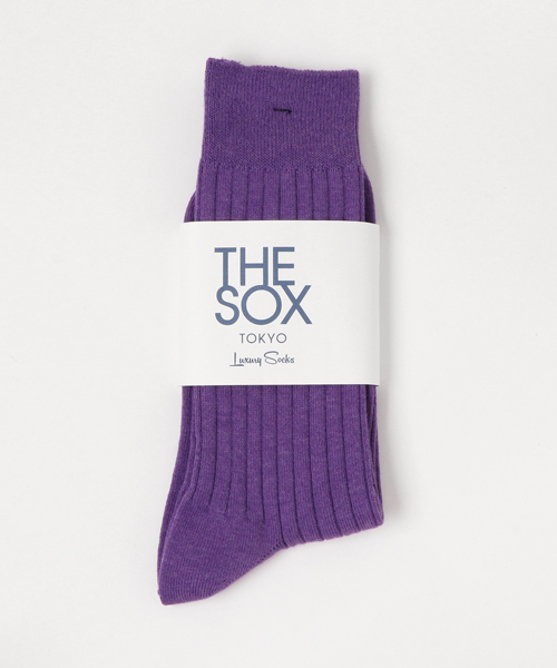 THE SOX（ザ ソックス）の「【THE SOX】リブソックス/161-8002（ソックス/靴下・メンズ・ホワイト/ブラック/パープル/ネイビー/グレー/レッド/オレンジ/ブルー/カーキ/ライトグリーン/マスタード/ピンク・FREE）」の8枚目の写真