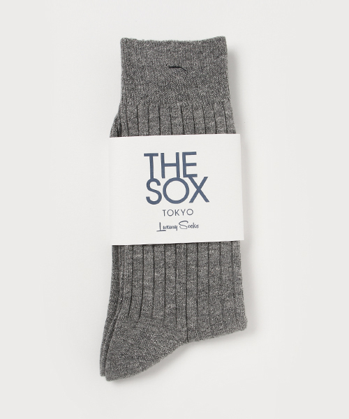 THE SOX（ザ ソックス）の「【THE SOX】リブソックス/161-8002（ソックス/靴下・メンズ・ホワイト/ブラック/パープル/ネイビー/グレー/レッド/オレンジ/ブルー/カーキ/ライトグリーン/マスタード/ピンク・FREE）」の3枚目の写真