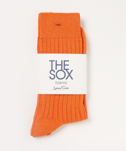 THE SOX（ザ ソックス）の「【THE SOX】リブソックス/161-8002（ソックス/靴下・メンズ・ホワイト/ブラック/パープル/ネイビー/グレー/レッド/オレンジ/ブルー/カーキ/ライトグリーン/マスタード/ピンク・FREE）」の12枚目の写真