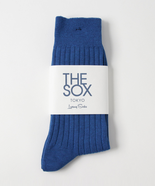 THE SOX（ザ ソックス）の「【THE SOX】リブソックス/161-8002（ソックス/靴下・メンズ・ホワイト/ブラック/パープル/ネイビー/グレー/レッド/オレンジ/ブルー/カーキ/ライトグリーン/マスタード/ピンク・FREE）」の7枚目の写真