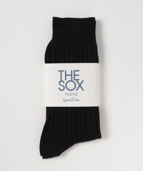 THE SOX（ザ ソックス）の「【THE SOX】リブソックス/161-8002（ソックス/靴下・メンズ・ホワイト/ブラック/パープル/ネイビー/グレー/レッド/オレンジ/ブルー/カーキ/ライトグリーン/マスタード/ピンク・FREE）」の2枚目の写真