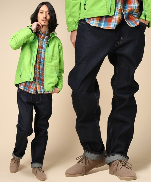 coen（コーエン）の「ネバダリジットデニムパンツ（デニムパンツ・メンズ・ブラック/ネイビー・X-SMALL/SMALL/MEDIUM/LARGE/X-LARGE）」の2枚目の写真