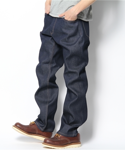 coen（コーエン）の「ネバダリジットデニムパンツ（デニムパンツ・メンズ・ブラック/ネイビー・X-SMALL/SMALL/MEDIUM/LARGE/X-LARGE）」の3枚目の写真