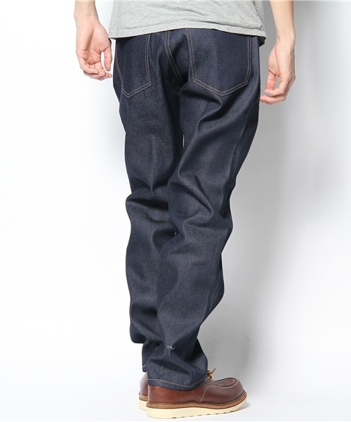 coen（コーエン）の「ネバダリジットデニムパンツ（デニムパンツ・メンズ・ブラック/ネイビー・X-SMALL/SMALL/MEDIUM/LARGE/X-LARGE）」の4枚目の写真
