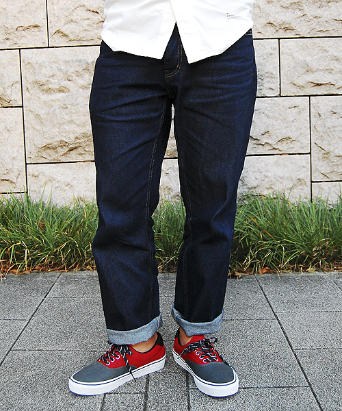 coen（コーエン）の「ネバダリジットデニムパンツ（デニムパンツ・メンズ・ブラック/ネイビー・X-SMALL/SMALL/MEDIUM/LARGE/X-LARGE）」の13枚目の写真