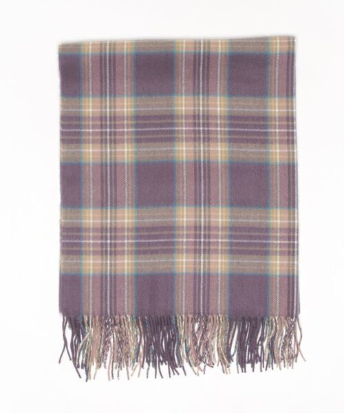 KOBE LETTUCE（コウベレタス）の「チェック柄大判ストール（マフラー・レディース・A/F/G/I/J/M/N/O/P/T/E/U/C/V/R/H/Q/D/B/L/S/K/その他5/その他6/その他9/その他3/その他14/その他10/その他12/その他2/その他11/その他13/その他7/その他8/その他1/その他4/ブラック/その他16/その他17/その他18/ベージュ/その他15/その他19/その他20/その他21/その他22/その他23/その他24/その他29/その他27/その他28/その他25/その他26/パープル系その他/ブラック系その他・FREE）」の5枚目の写真