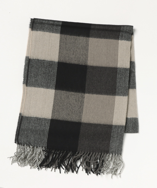 KOBE LETTUCE（コウベレタス）の「チェック柄大判ストール（マフラー・レディース・A/F/G/I/J/M/N/O/P/T/E/U/C/V/R/H/Q/D/B/L/S/K/その他5/その他6/その他9/その他3/その他14/その他10/その他12/その他2/その他11/その他13/その他7/その他8/その他1/その他4/ブラック/その他16/その他17/その他18/ベージュ/その他15/その他19/その他20/その他21/その他22/その他23/その他24/その他29/その他27/その他28/その他25/その他26/パープル系その他/ブラック系その他・FREE）」の22枚目の写真