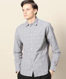 BEAUTY&YOUTH UNITED ARROWS | BY グレー グレンチェック シャツ ◆(シャツ/ブラウス)