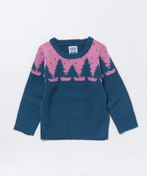 RUGGEDWORKS | ツリー柄クルーニット(ニット/セーター)