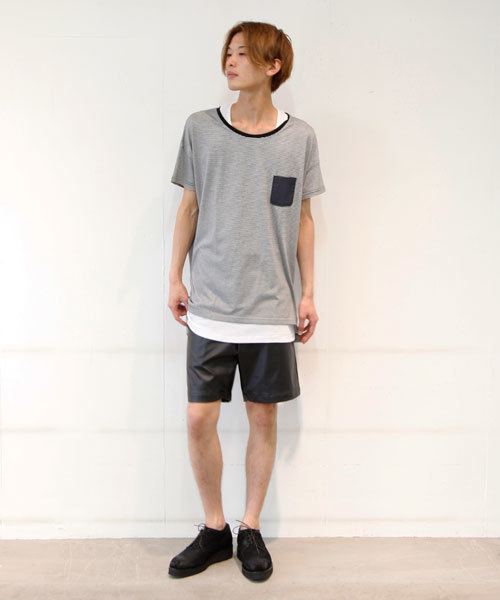 603（ロクマルサン）の「603 PVCショートパンツ（その他パンツ・メンズ・ブラック・40）」の3枚目の写真