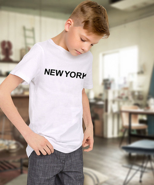 THE CASUAL（カジュアル）の「フロント プリント Tシャツ キッズ（Tシャツ/カットソー・キッズ・C/K/R/I/L/T/G/B/H/E/M/F/D/O/N/A/Q/P/S/J・100/120/130/110/140/150/160）」の3枚目の写真