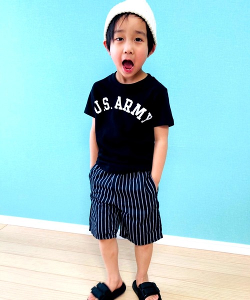 THE CASUAL（カジュアル）の「フロント プリント Tシャツ キッズ（Tシャツ/カットソー・キッズ・C/K/R/I/L/T/G/B/H/E/M/F/D/O/N/A/Q/P/S/J・100/120/130/110/140/150/160）」の12枚目の写真