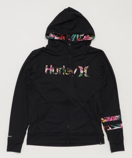 Hurley(ハーレー)★ジッパーアップ ラッシュガード WT836BHL Hurley(ハーレー)☆ジッパーアップ ラッシュガード WT836BHL