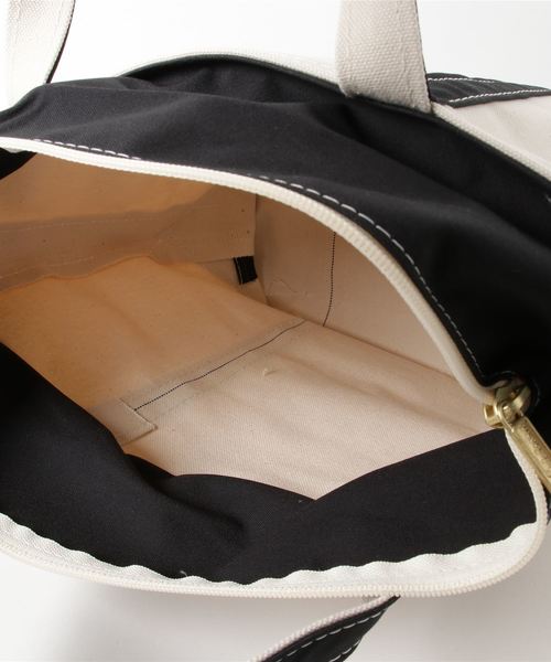 L.L.Bean（エルエルビーン）の「【L.L.Bean/エルエルビーン】Boat and Tote Bag/ボートアンドトートバッグMサイズ/ZIPトップ（トートバッグ・メンズ・ブラック/ブルー・FREE）」の5枚目の写真