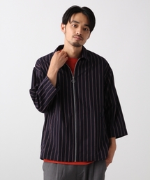 RAGEBLUE | 柄ZIPシャツ7分袖/803705(シャツ/ブラウス)