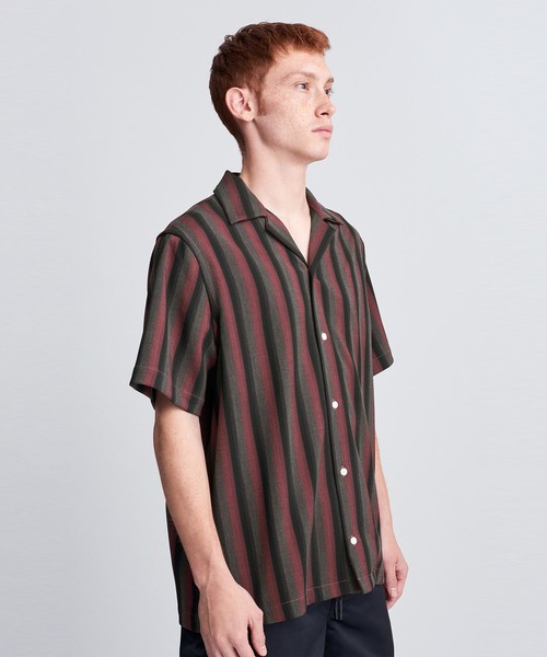 Saturdays NYC（サタデーズ ニューヨークシティ ）の「Canty Frequency Shirt（シャツ/ブラウス・メンズ・ピンク/グリーン・X-LARGE/X-SMALL/M/L/S）」の9枚目の写真