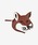 Maison Kitsune�i���]���L�c�l�j�́uLEATHER FOX HEAD COIN PURSE�i�R�C���P�[�X�j�v�b�_�[�N�u���E��