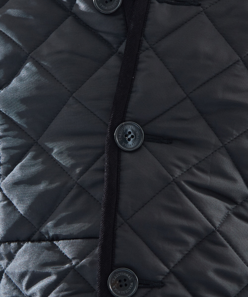 Traditional Weatherwear（トラディショナルウェザーウェア）の「【TWW】WAVERLY キルティングジャケット（ブルゾン・メンズ・ブラック/ネイビー・40/38/36）」の15枚目の写真