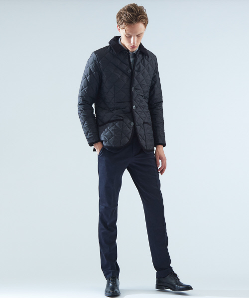 Traditional Weatherwear（トラディショナルウェザーウェア）の「【TWW】WAVERLY キルティングジャケット（ブルゾン・メンズ・ブラック/ネイビー・40/38/36）」の11枚目の写真