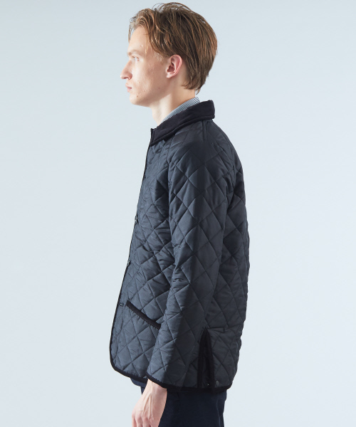 Traditional Weatherwear（トラディショナルウェザーウェア）の「【TWW】WAVERLY キルティングジャケット（ブルゾン・メンズ・ブラック/ネイビー・40/38/36）」の3枚目の写真