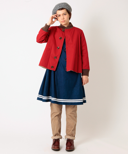 BEAMS BOY（ビームスボーイ）の「□BEAMS BOY / コーデュロイ 5P（その他パンツ・レディース・ベージュ/ワイン/ゴールド/グリーン/サックスブルー・0/1/2）」の13枚目の写真