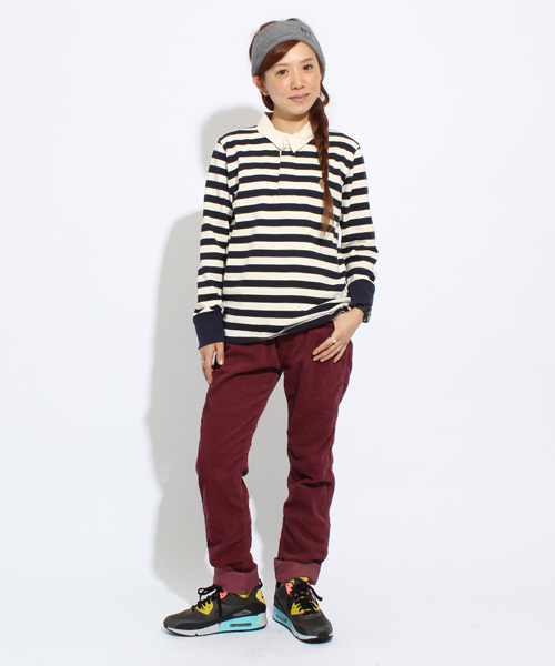 BEAMS BOY（ビームスボーイ）の「□BEAMS BOY / コーデュロイ 5P（その他パンツ・レディース・ベージュ/ワイン/ゴールド/グリーン/サックスブルー・0/1/2）」の15枚目の写真