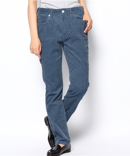 BEAMS BOY（ビームスボーイ）の「□BEAMS BOY / コーデュロイ 5P（その他パンツ・レディース・ベージュ/ワイン/ゴールド/グリーン/サックスブルー・0/1/2）」の3枚目の写真