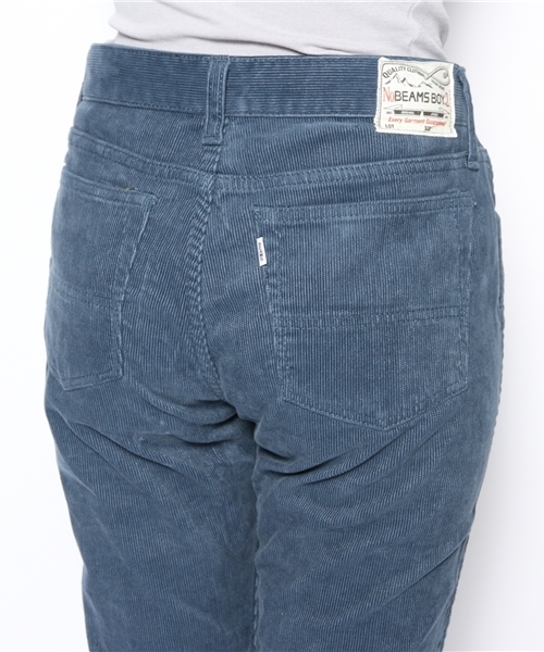 BEAMS BOY（ビームスボーイ）の「□BEAMS BOY / コーデュロイ 5P（その他パンツ・レディース・ベージュ/ワイン/ゴールド/グリーン/サックスブルー・0/1/2）」の9枚目の写真