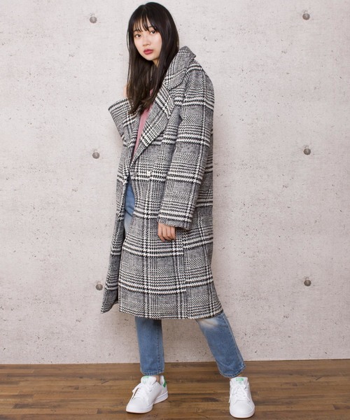 LUGG NAGG(ラグナグ)の「【Jewelobe/ ジュエローブ】ビッグシルエット コート(その他アウター・レディース・ホワイト/ブラック・FREE)」の11枚目の写真
