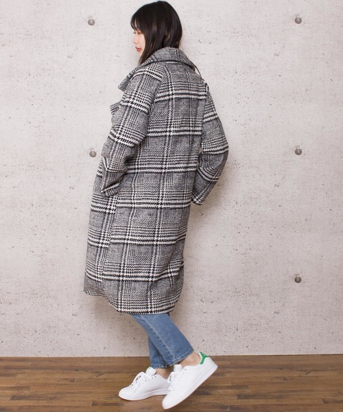 LUGG NAGG(ラグナグ)の「【Jewelobe/ ジュエローブ】ビッグシルエット コート(その他アウター・レディース・ホワイト/ブラック・FREE)」の14枚目の写真
