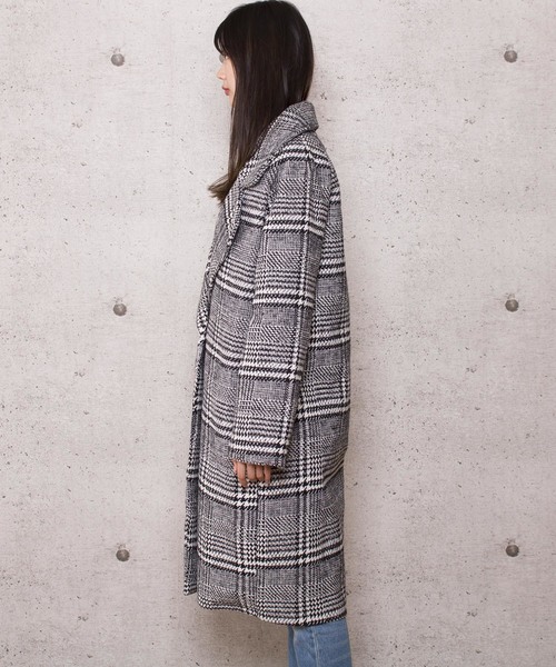 LUGG NAGG(ラグナグ)の「【Jewelobe/ ジュエローブ】ビッグシルエット コート(その他アウター・レディース・ホワイト/ブラック・FREE)」の7枚目の写真